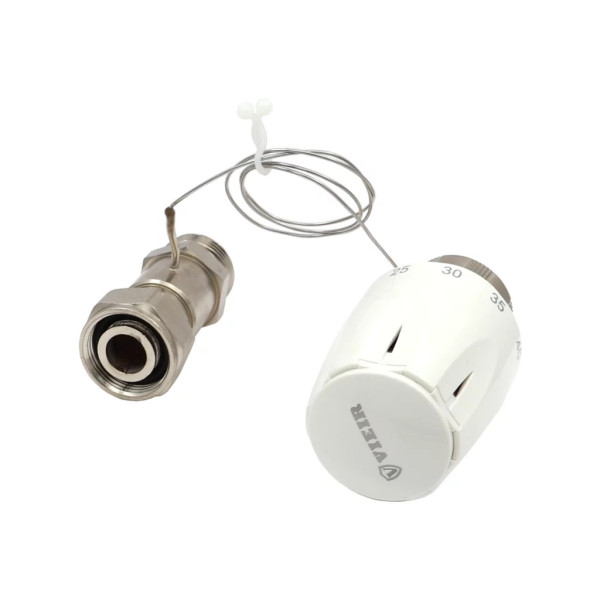 Головка термостатическая с проточным сенсором 20-60 гр. Vieir (М30*1,5 мм) (VR298) Головка термостатическая с проточным сенсором 20-60 гр. Vieir (М30*1,5 мм) (VR298)