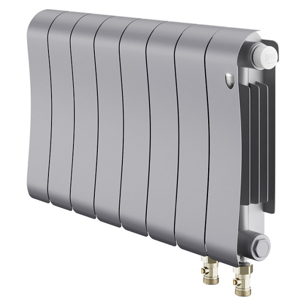 Радиатор биметаллический Royal Thermo Infinity 300 Silver Satin VR80 (8 секций) Серебристый (RTISSVR8030008) Радиатор биметаллический Royal Thermo Infinity 300 Silver Satin VR80 (8 секций) Серебристый (RTISSVR8030008)