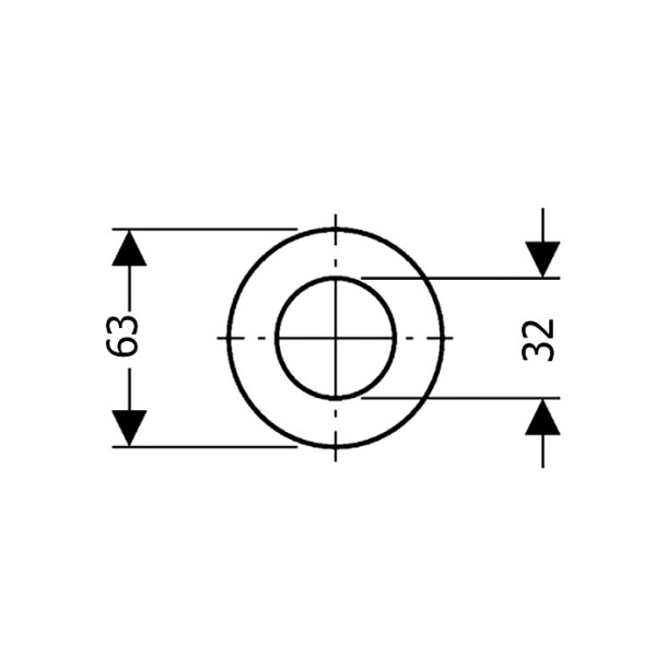 Запорное кольцо Geberit 63*32 (816.418.00.1)