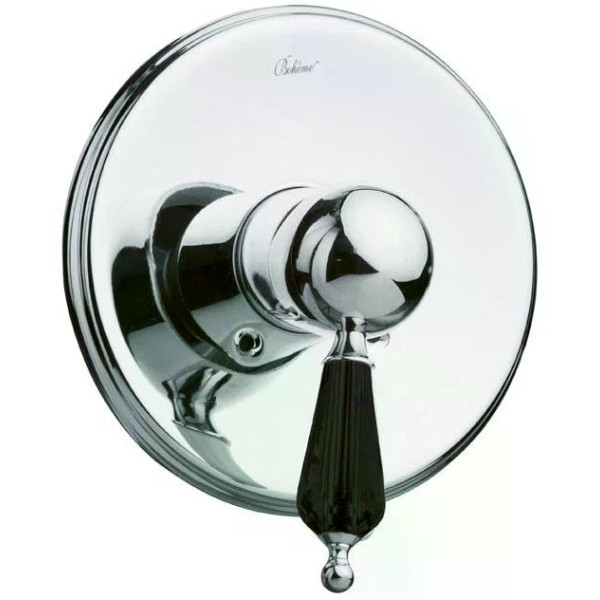 Смеситель для душа Boheme Tradizionale Nero CR (хром) (245)