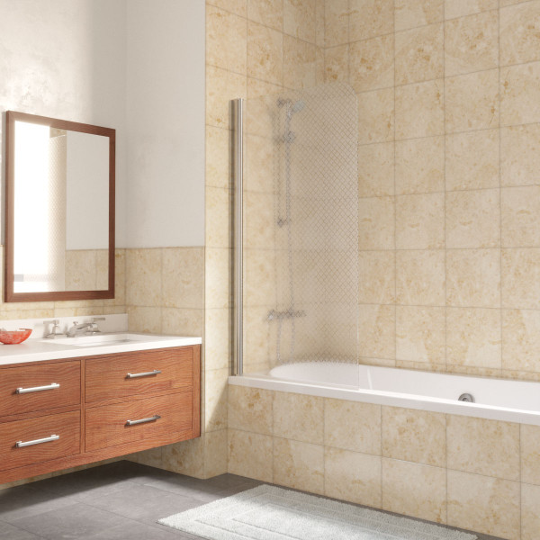 Душевая шторка на ванну Vegas Glass 75х140 EV 0075 08 R04 L/R профиль глянцевый хром, стекло ретро Душевая шторка на ванну Vegas Glass 75х140 EV 0075 08 R04 L/R профиль глянцевый хром, стекло ретро