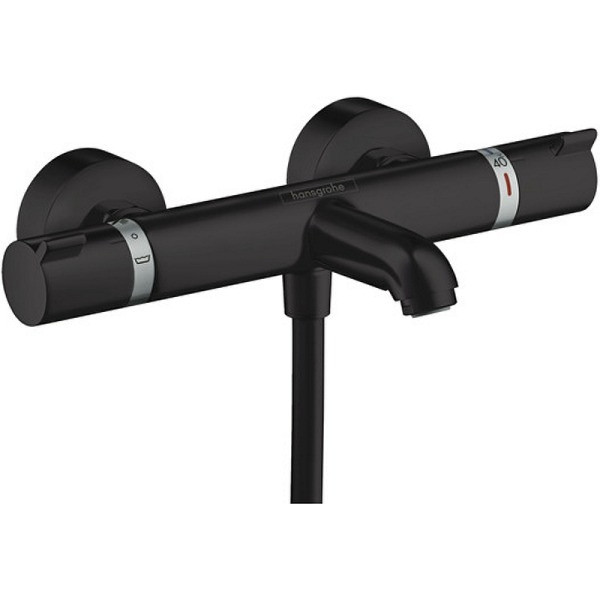 Смеситель для ванны и душа Hansgrohe Ecostat Comfort черный (13114670) Смеситель для ванны и душа Hansgrohe Ecostat Comfort черный (13114670)