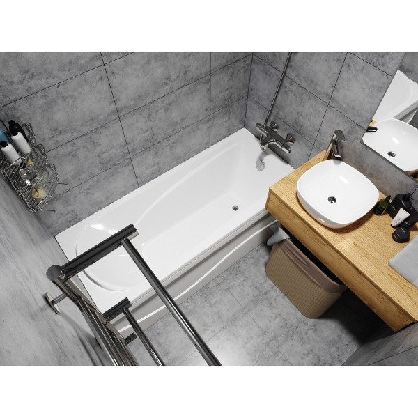 Ванна акриловая Bach Виктория 150*72 система 0, с каркасом Ванна акриловая Bach Виктория 150*72 система 0, с каркасом