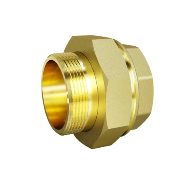 Сгон прямой 2" ВН с прокладкой O-RING LD Pride (латунь) (LD.65.520.50) Сгон прямой 2" ВН с прокладкой O-RING LD Pride (латунь) (LD.65.520.50)