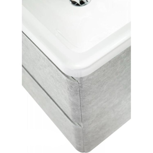 Тумба подвесная BelBagno Albano 600x450x500 Cemento Verona Grigio/матовый (ALBANO-600-2C-SO-CVG)