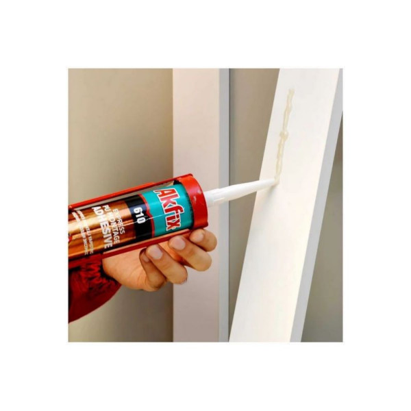 Клей на полиуретановой основе Akfix 610 Экспресс "Жидкий гвоздь", 310 мл. (прозрачный) (GA400)