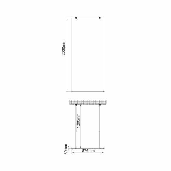 Душевое ограждение WasserKRAFT Vechte 86-89x200 стекло прозрачное, профиль серебристый (60W39) Душевое ограждение WasserKRAFT Vechte 86-89x200 стекло прозрачное, профиль серебристый (60W39)