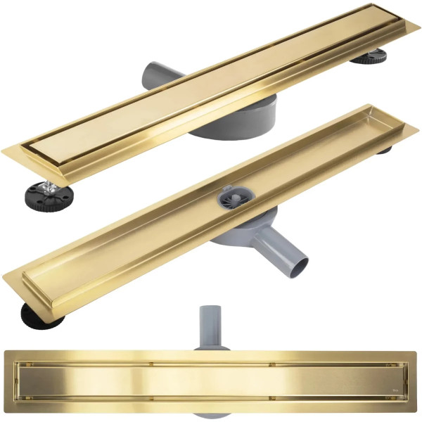 Лоток душевой Rea Neox pro 800 gold mat золото матовое (REA-G2703)