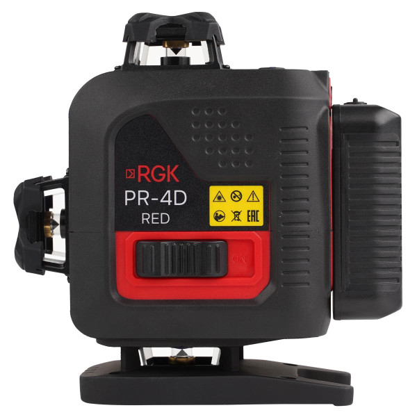 Уровень лазерный RGK PR-4D Red с красным лучом (756822) Уровень лазерный RGK PR-4D Red с красным лучом (756822)