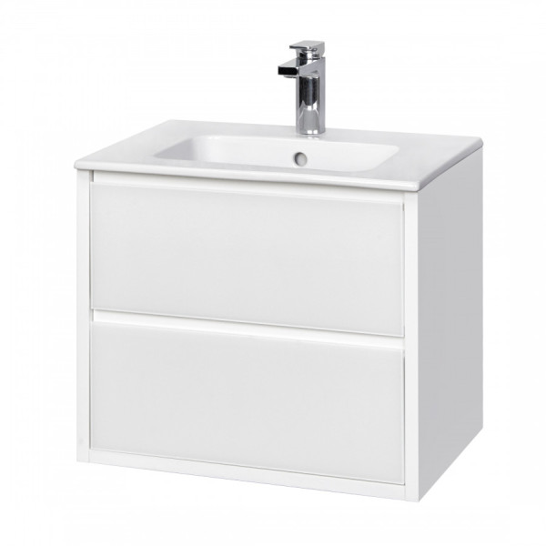 Тумба подвесная Aquaton Римини 585x445x500 белый (1.A226.6.01R.N01.0)