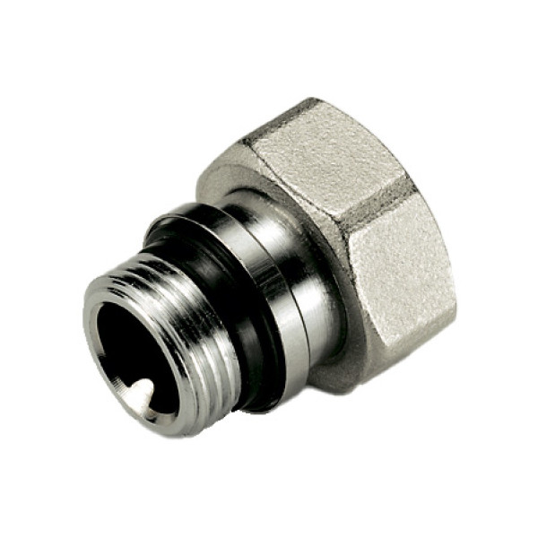 Сгон Tiemme с накидной гайкой 3/4" (с уплотн. кольцом, никель) (3270005 / 3338) Сгон Tiemme с накидной гайкой 3/4" (с уплотн. кольцом, никель) (3270005 / 3338)