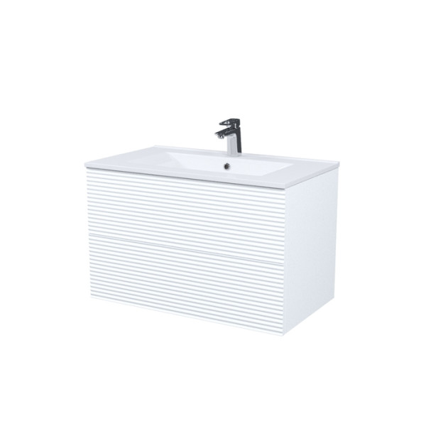 Тумба с умывальником подвесная Iddis Bild 80x45,2 белый (BIL80W0i95K)