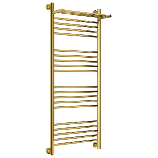 Полотенцесушитель водяной Сунержа Богема с полкой+ 1200х500 золотой (03-0223-1250) Полотенцесушитель водяной Сунержа Богема с полкой+ 1200х500 золотой (03-0223-1250)