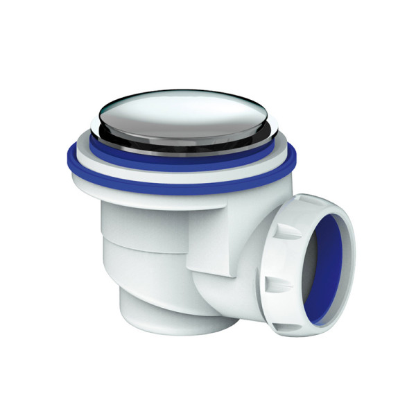 Сифон для душевого поддона с латунным хромированным выпуском 65 мм, клик-клак, без отвода Unicorn G422Е Сифон для душевого поддона с латунным хромированным выпуском 65 мм, клик-клак, без отвода Unicorn G422Е