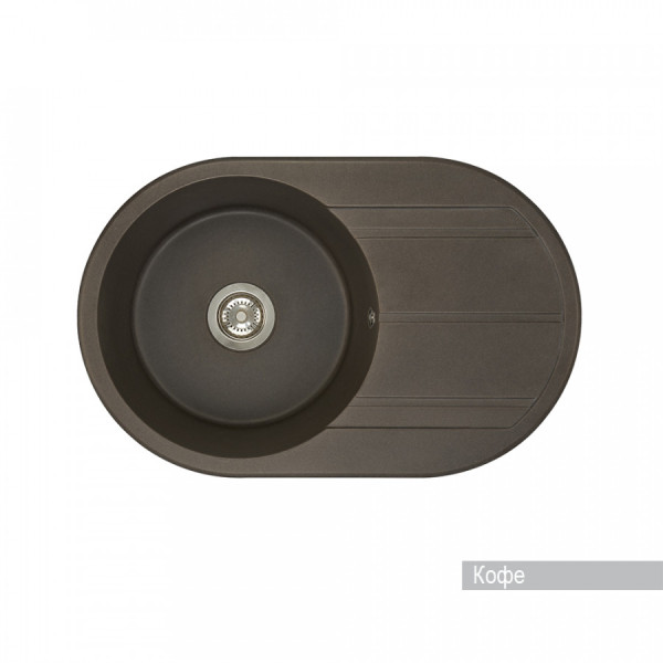 Мойка для кухни врезная Aquaton Амира 500x780x211 кофе (1.A712.9.32A.I28.0)