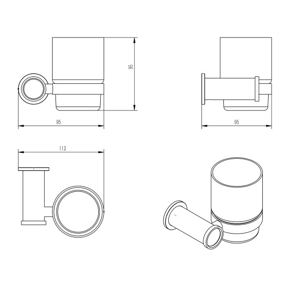 Стакан Lemark ZENITH золотой (LMA-1635S-BRRG) Стакан Lemark ZENITH золотой (LMA-1635S-BRRG)