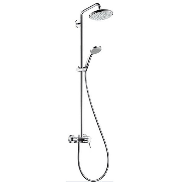 Система душевая Hansgrohe Croma 220 Showerpipe (27224000)