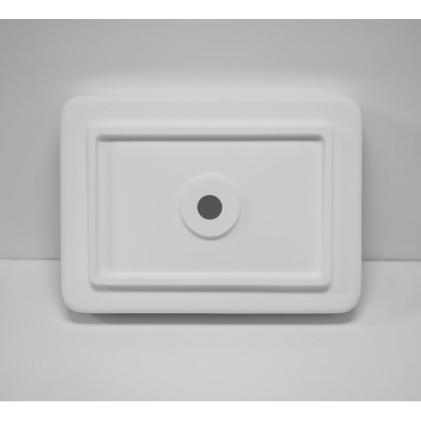 Раковина накладная Stein (белый матовый)