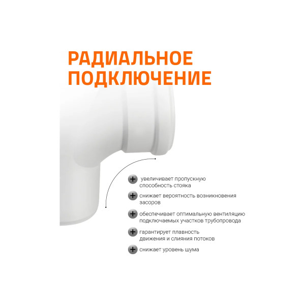 Крестовина SKDA 90х90х90х87 Ostendorf Skolan Safe PP-MD (334900)