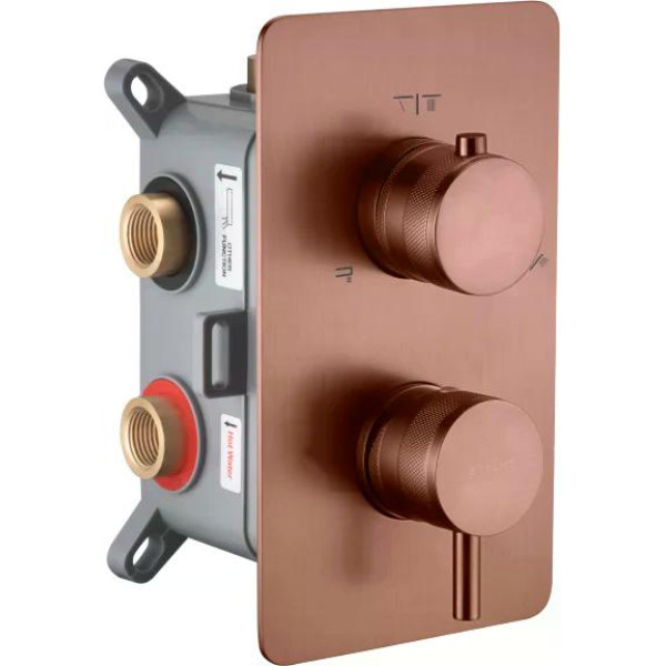 Смеситель для душа Boheme CELL BRB (брашированная бронза) (135-3-BRB) Смеситель для душа Boheme CELL BRB (брашированная бронза) (135-3-BRB)