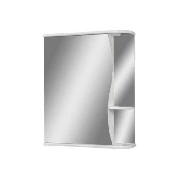 Шкаф зеркальный Домино Айсберг Волна 1-50 левый (DA1030HZ) Шкаф зеркальный Домино Айсберг Волна 1-50 левый (DA1030HZ)