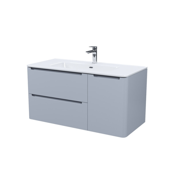 Тумба подвесная Iddis Edifice 100x46,2 светло-серый (EDI10L0i95)