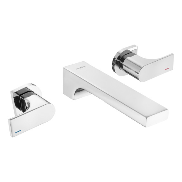 Смеситель для раковины встраиваемый Swedbe Platta хром (5503)