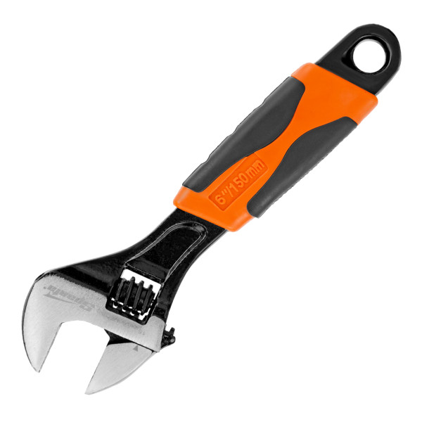 Ключ разводной 150 мм Sparta (двухкомпонентная рукоятка) (15541)