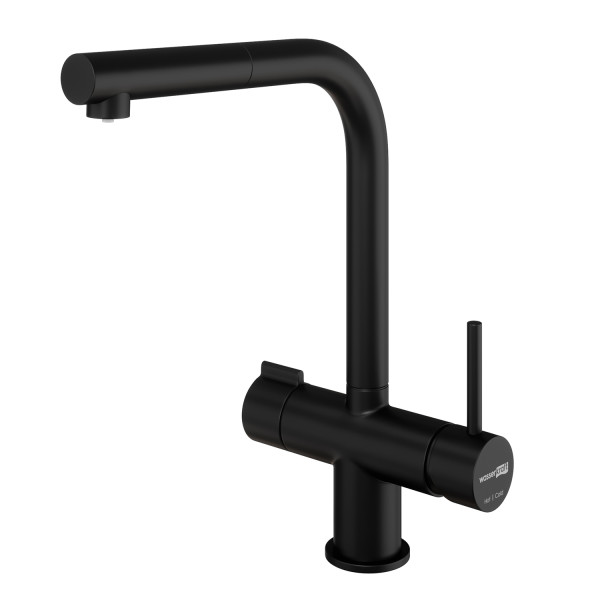 Смеситель для кухни WasserKRAFT с переключателем на фильтр черный (A8967) Смеситель для кухни WasserKRAFT с переключателем на фильтр черный (A8967)