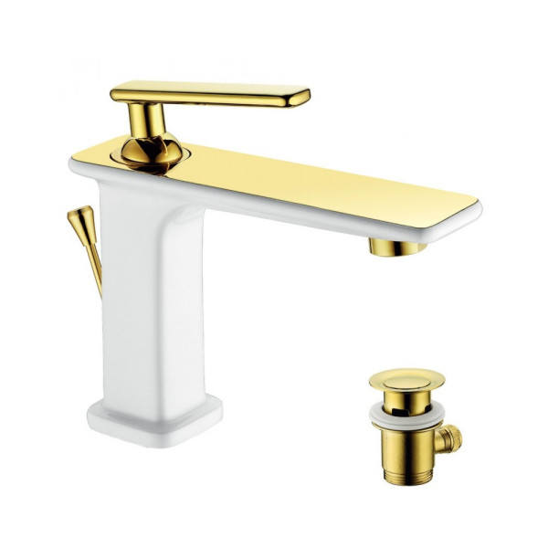 Смеситель для раковины Lemark Mista (LM6406WG) Смеситель для раковины Lemark Mista (LM6406WG)