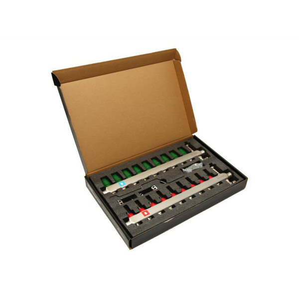 Коллекторная группа 9 отводов 1"х3/4" Arrowhead с расходомерами, дренажом и воздухоотводчиком нерж.сталь (CS-550-09)