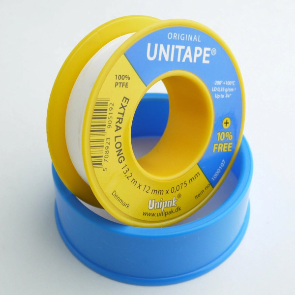 Лента Фум Unitape 0,075 мм (13,2 м / 12 мм) UNIPAK (1000107)