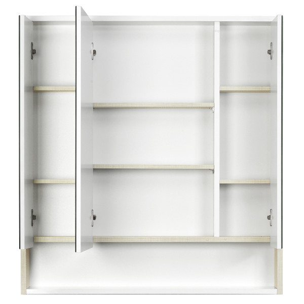 Шкаф зеркальный Aquaton Рико 80 Белый/Ясень фабрик (1A215302RIB90) Шкаф зеркальный Aquaton Рико 80 Белый/Ясень фабрик (1A215302RIB90)