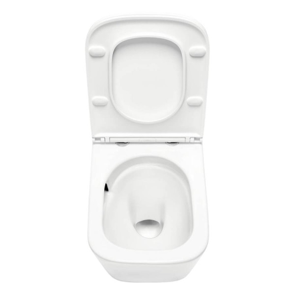 Унитаз подвесной TECEspring S 340x515x350 с сиденьем с микролифтом белый (9700996) Унитаз подвесной TECEspring S 340x515x350 с сиденьем с микролифтом белый (9700996)