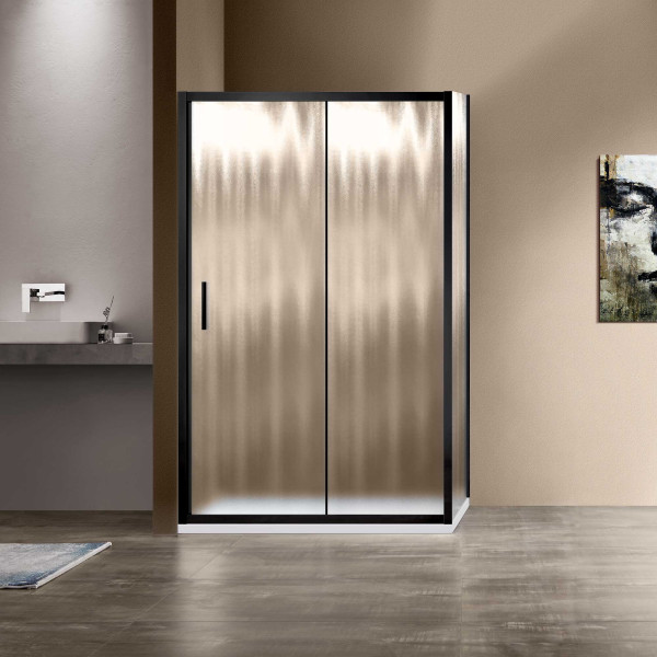 Душевой уголок Vincea Garda 1200х900х1900 стекло шиншилла, профиль хром (VSR-1G9012CHB)