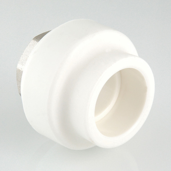 Переход PP-R 40*1 1/4"В VALTEC (латунь, под ключ, белый) VTp.706.0.04007