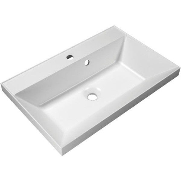 Раковина встраиваемая BelBagno 70 белая (BB700/450-LV-MR-AST)