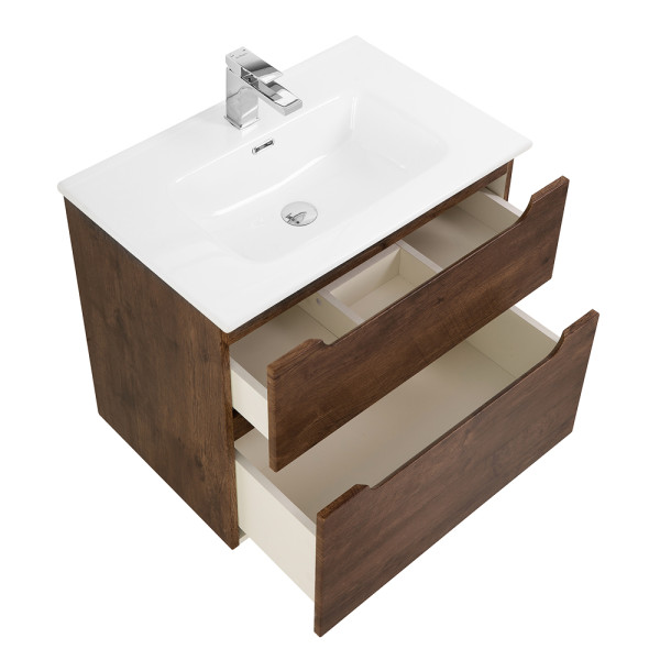 Тумба подвесная BelBagno Etna-H60 90 Rovere Moro (ETNA-H60-900-2C-SO-RW-P)