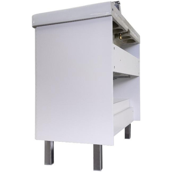 Тумба подвесная с раковиной Comforty Танжер 900x465x850 белый матовый (00-00019535)