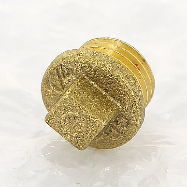 Заглушка 1/4"Н Uni-Fitt (латунь) 608G0000
