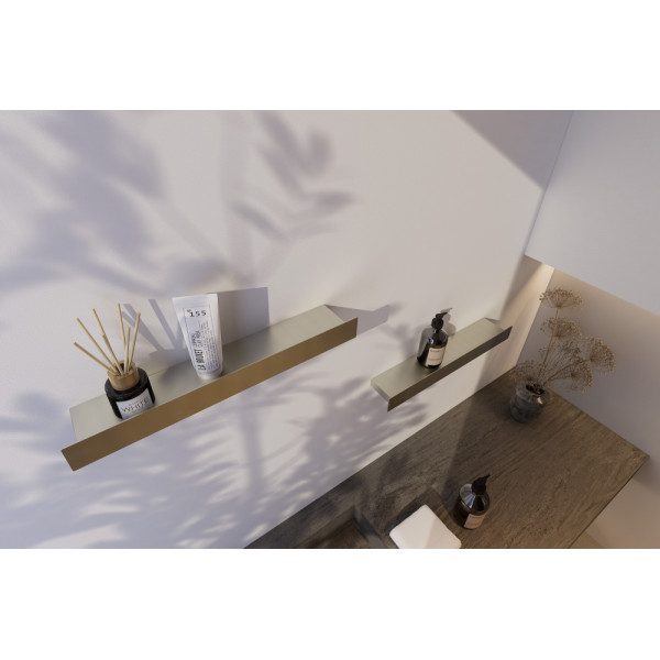 Полка Abber Nischen 60x10,3x6 сталь брашированная (AN3010BST)