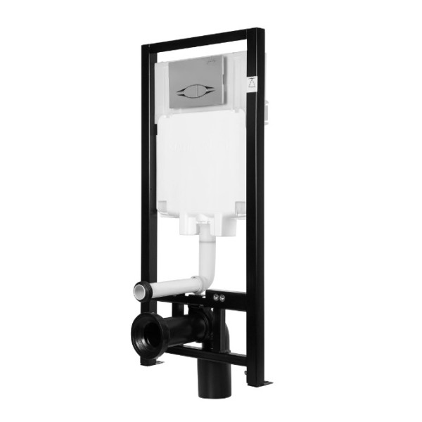 Комплект инсталляция с унитазом Jacob Delafon Out Of Cool Brive сиденьем, клавишей смыва и креплениями (E21733RU-00)