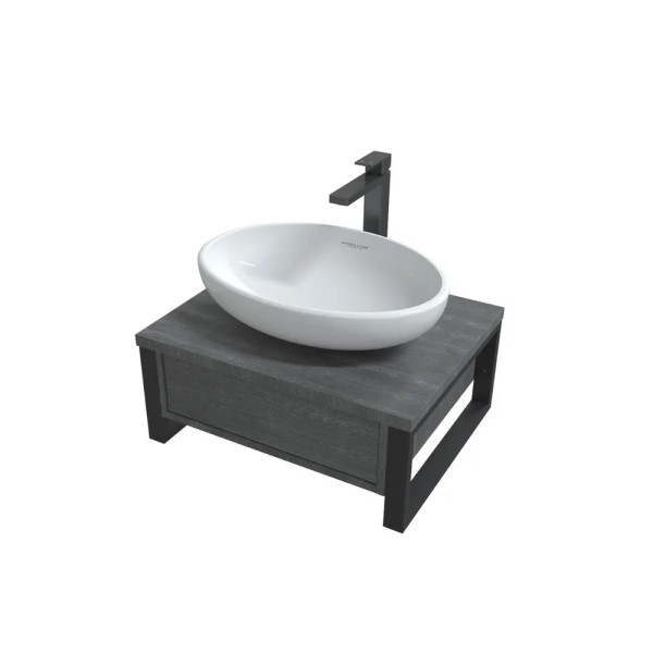 Тумба подвесная 1Marka Grundge Loft 600x480x255 секвойя (Ц0000031980)