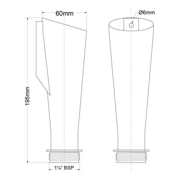 Воронка приемная 60 мм 1 1/4" McAlpine (FUNNEL-A) Воронка приемная 60 мм 1 1/4" McAlpine (FUNNEL-A)