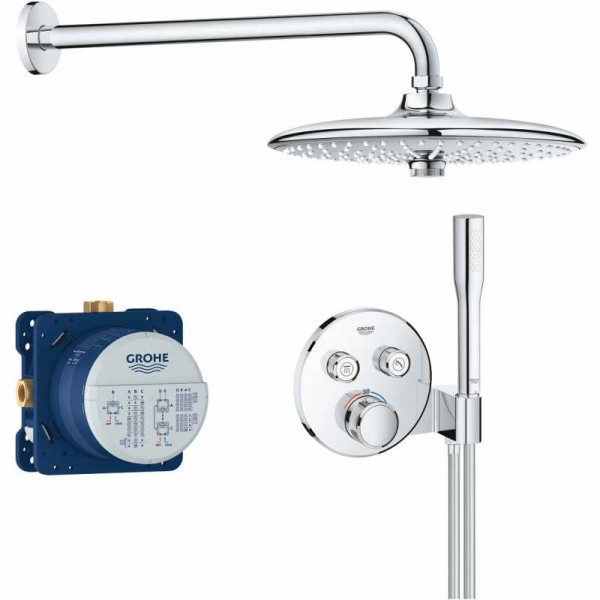 Система душевая Grohe Grohtherm SmartControl встраиваемая (34744000)