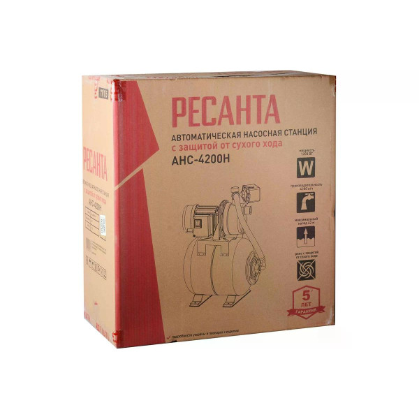 Насосная станция Ресанта АНС-4200Н (77/1/5)