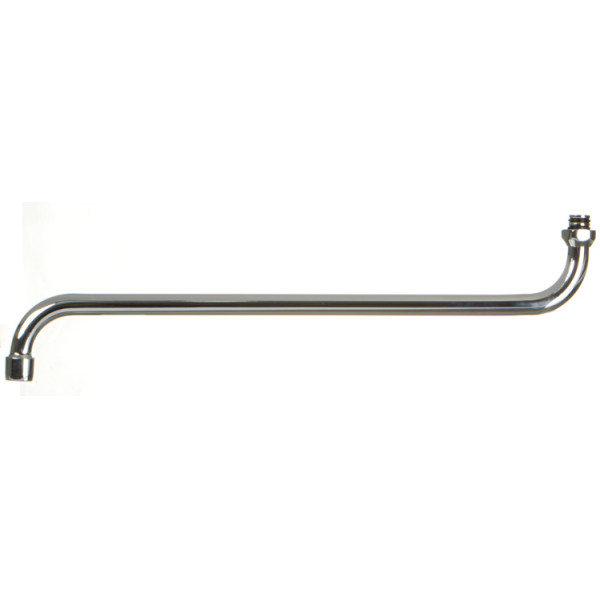 Излив Melodia для смесителя круглый S-образный с аэратором русский стандарт 40см (MKP20697P)