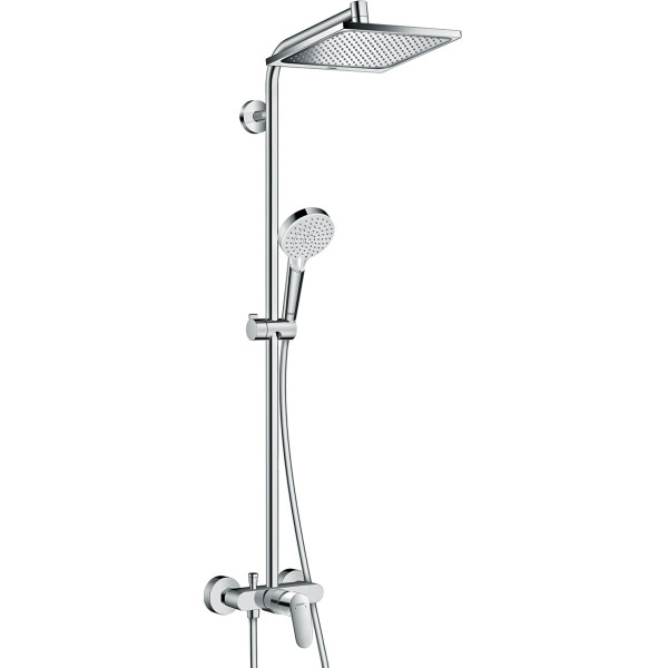 Система душевая Hansgrohe Crometta E Showerpipe 240 (27284000)
