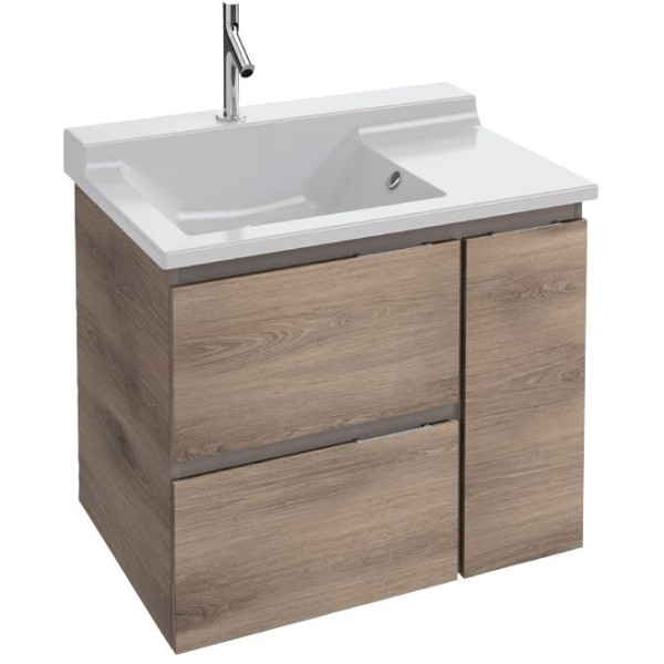 Тумба подвесная Jacob Delafon Soprano 76 дуб квебекский (EB1330-N08-E10)