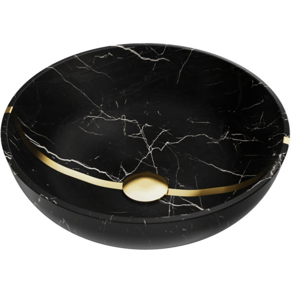 Раковина накладная Omoikiri Hitomi BL Marble 41x41x14,5 BL Marble (4972077)